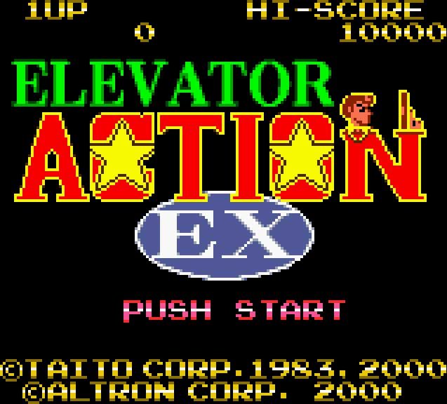 Pantallazo de Elevator Action EX para Game Boy Color