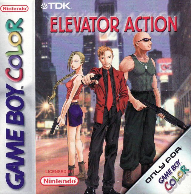 Caratula de Elevator Action EX para Game Boy Color
