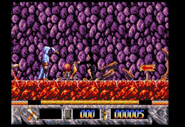 Pantallazo de Elvira: The Arcade Game para Atari ST
