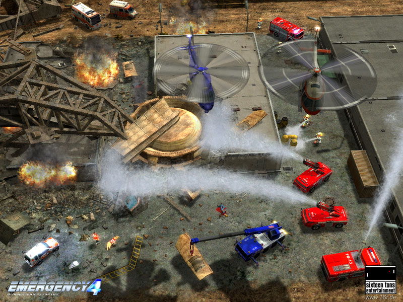 Pantallazo de Emergency 4 : Global Fighter for Life para PC