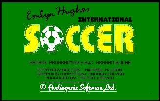 Pantallazo de Emlyn Hughes International Soccer para Amstrad CPC