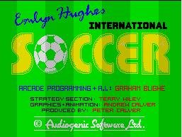 Pantallazo de Emlyn Hughes International Soccer para Spectrum