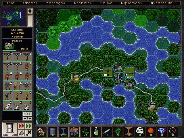 Pantallazo de Emperor of the Fading Suns para PC