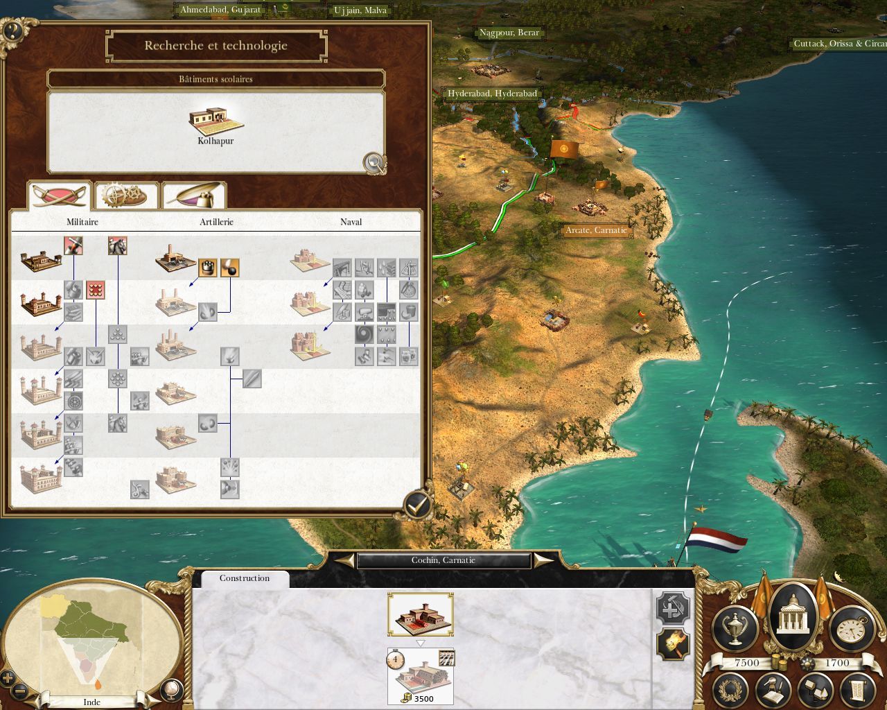 Pantallazo de Empire: Total War (Special Forces Edition) para PC