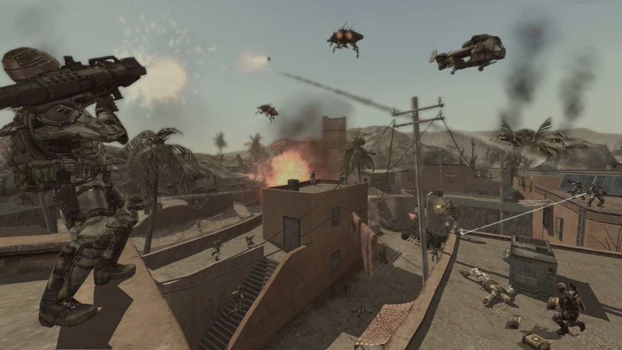 Pantallazo de Enemy Territory: Quake Wars para Xbox 360
