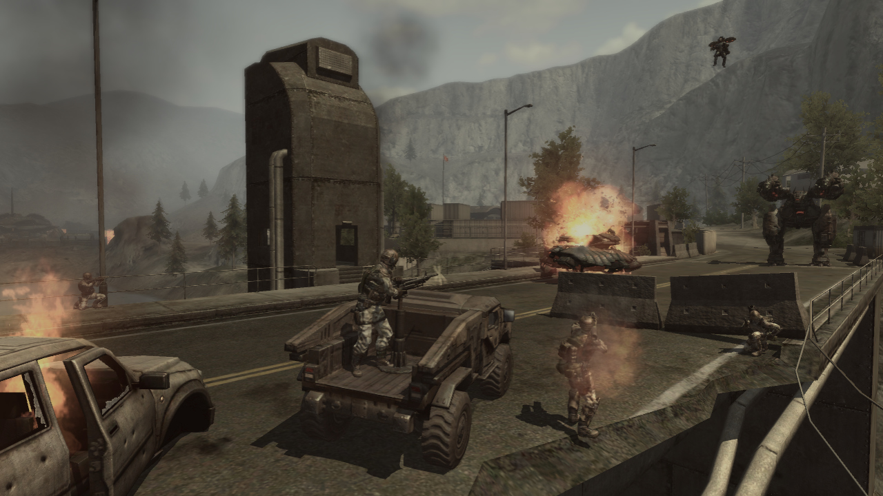 Pantallazo de Enemy Territory: Quake Wars para Xbox 360