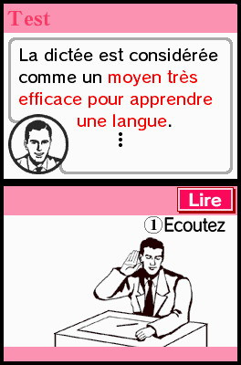 Pantallazo de English Training: Disfruta y mejora tu inglés para Nintendo DS