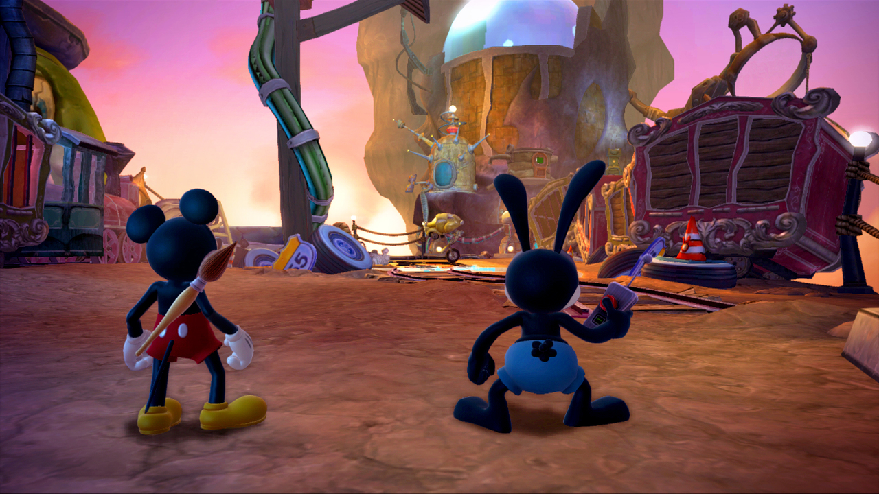 Pantallazo de Epic Mickey 2: El Retorno De Dos Héroes para Wii U