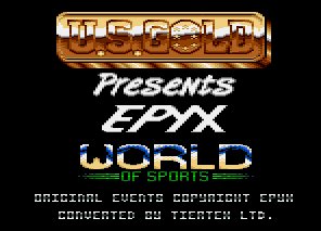 Pantallazo de Epyx World Of Sports, Cartridge para Amstrad CPC