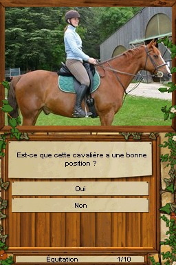 Pantallazo de Equitation Galops 1 A 4 para Nintendo DS