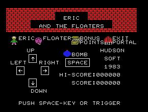 Pantallazo de Eric and the Floaters para MSX