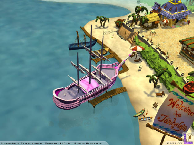 Pantallazo de Escape From Monkey Island [LucasArts Archive Series] para PC