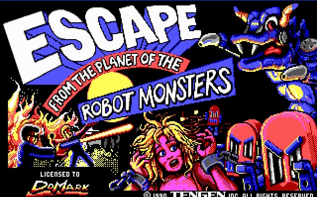 Pantallazo de Escape from the Planet of Robot Monsters para PC