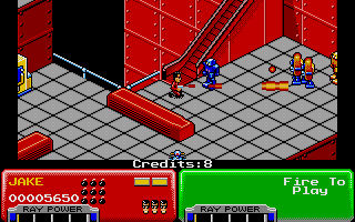 Pantallazo de Escape from the Planet of the Robot Monsters para Atari ST