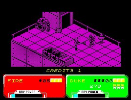 Pantallazo de Escape from the Planet of the Robot Monsters para Spectrum