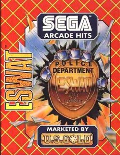 Caratula de Eswat / Cyber Police para Amstrad CPC