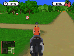 Pantallazo de Eugénie Angot : Championne d'Equitation para Nintendo DS