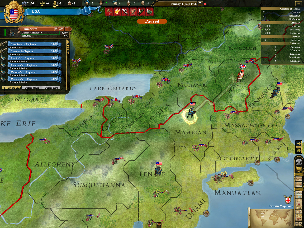 Pantallazo de Europa Universalis 3: In Domine para PC