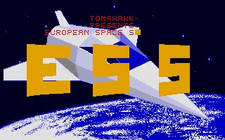 Pantallazo de European Space Simulator (ESS) para Atari ST
