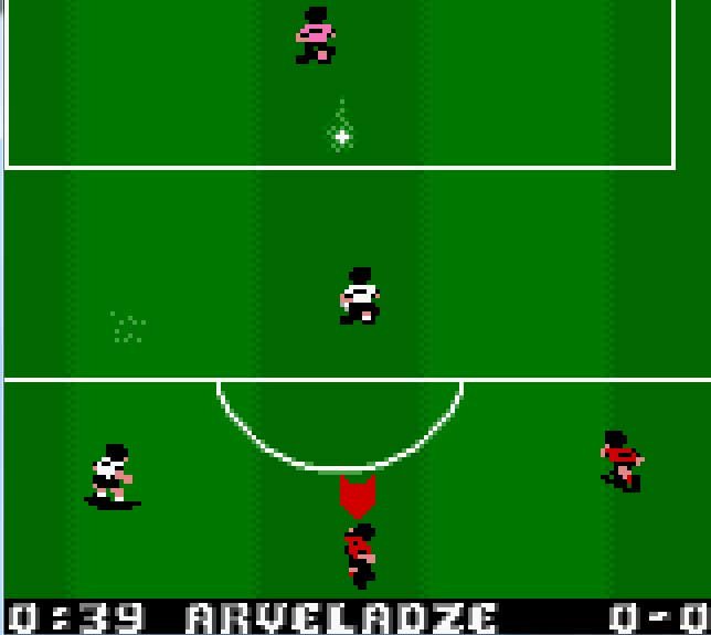 Pantallazo de European Super League para Game Boy Color