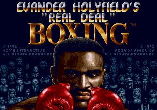 Pantallazo de Evander Holyfield's 