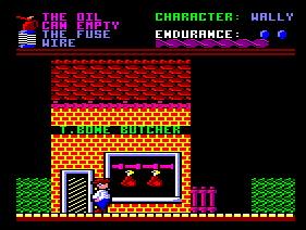 Pantallazo de Everyone's A Wally: Meet The Gang para Amstrad CPC