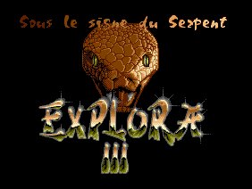 Pantallazo de Explora III: Sous Le Signe Du Serpent para Amiga