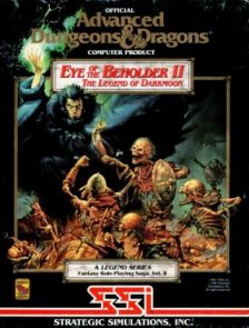 Caratula de Eye Of The Beholder II: The Legend Of Darkmoon para Amiga