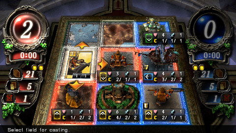 Pantallazo de Eye of Judgment: Legends, The para PSP