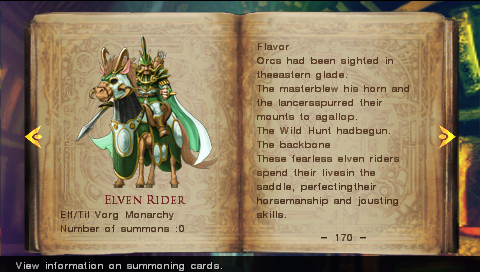 Pantallazo de Eye of Judgment: Legends, The para PSP