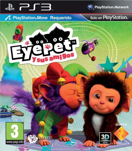 Caratula de Eyepet y sus Amigos para PlayStation 3