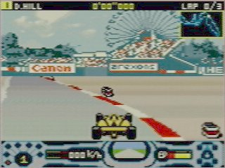 Pantallazo de F-1 Racing Championship para Game Boy Color
