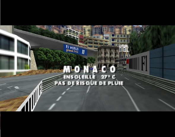 Pantallazo de F-1 World Grand Prix II para Nintendo 64