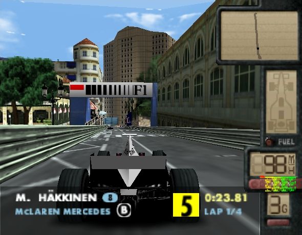 Pantallazo de F-1 World Grand Prix II para Nintendo 64