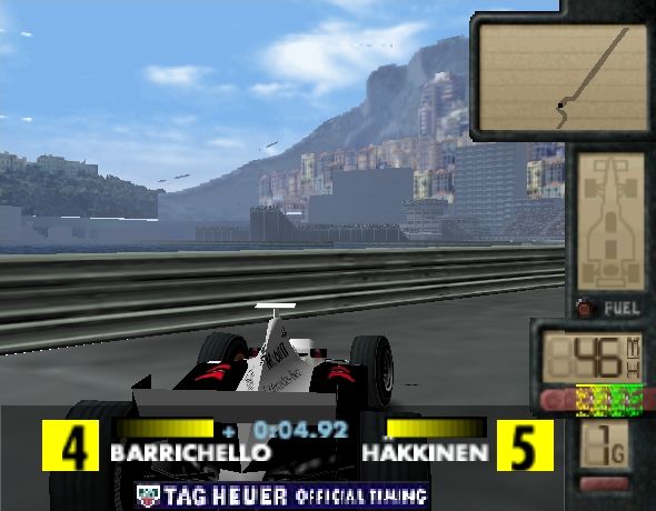 Pantallazo de F-1 World Grand Prix II para Nintendo 64