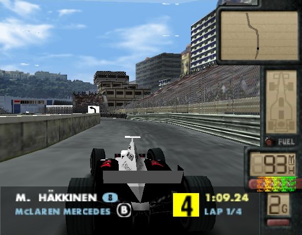 Pantallazo de F-1 World Grand Prix II para Nintendo 64