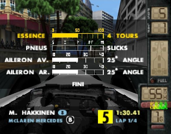 Pantallazo de F-1 World Grand Prix II para Nintendo 64