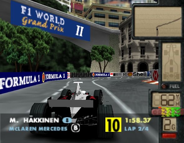 Pantallazo de F-1 World Grand Prix II para Nintendo 64