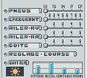 Pantallazo de F-1 World Grand Prix para Game Boy Color