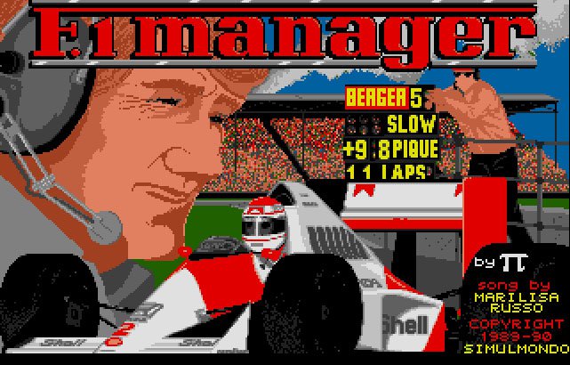 Pantallazo de F1 Manager para Atari ST