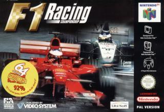 Caratula de F1 Racing Championship [Cancelado] para Nintendo 64