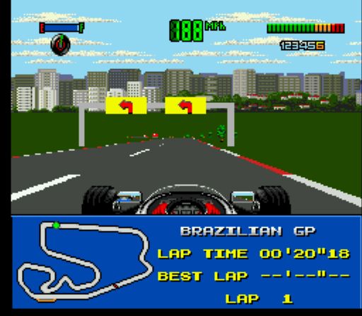 Pantallazo de F1 World Championship Edition para Sega Megadrive