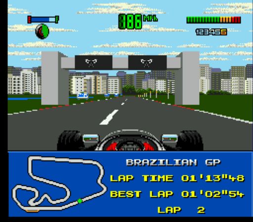 Pantallazo de F1 World Championship Edition para Sega Megadrive