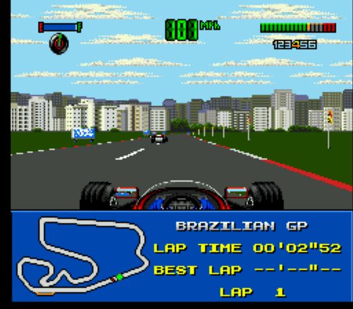 Pantallazo de F1 World Championship Edition para Sega Megadrive
