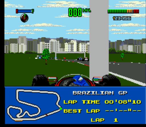 Pantallazo de F1 World Championship Edition para Sega Megadrive