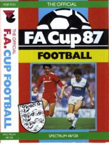 Caratula de FA Cup '87 Football para Spectrum