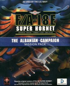 Caratula de F/A-18E Super Hornet The Albanian Campaign para PC