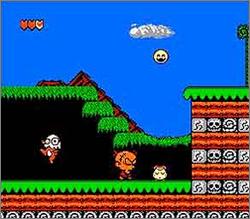 Pantallazo de FC Genjin: Frekthoropus Computerus para Nintendo (NES)