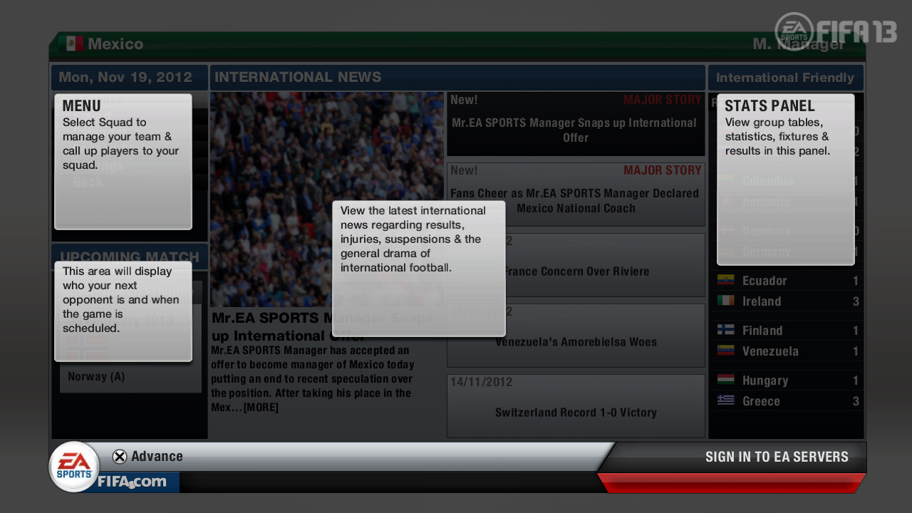 Pantallazo de FIFA 13 Edición Leo Messi para PlayStation 3