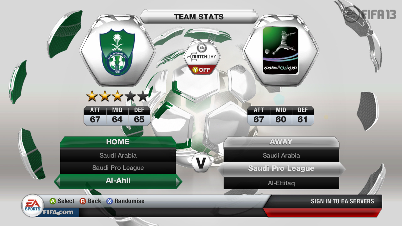 Pantallazo de FIFA 13 Edición Real Madrid CF para PlayStation 3